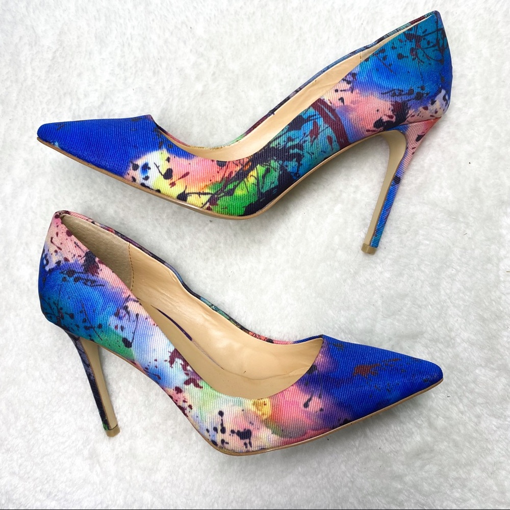 Daya by Zendaya Multicolor Pointed Toe Pumps 6